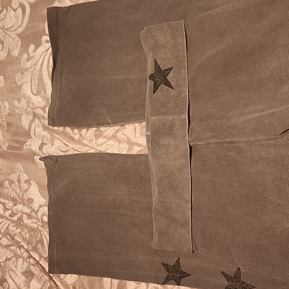 Boot cut gray leggings - Picture 3 of 5
